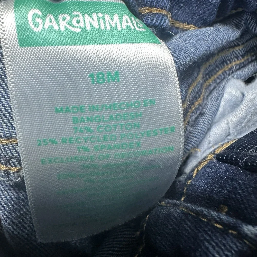 Denim Toddler Jeans Size 18M‎ lot of 3 Garanimals Children's Place Wonder Nation